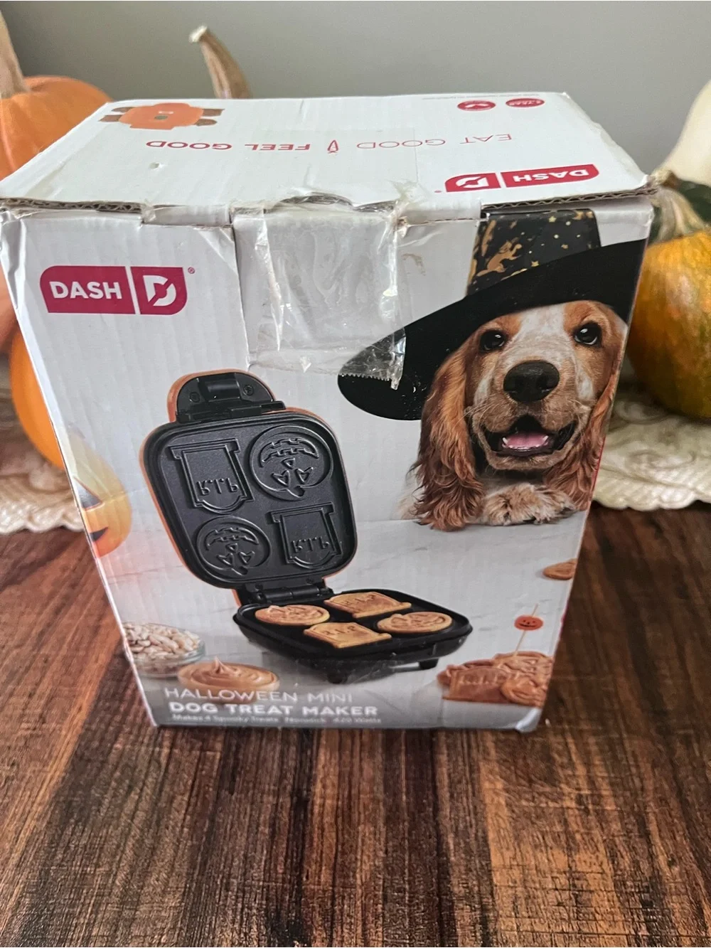 Ash Orange Halloween Mini Dog Treat Maker